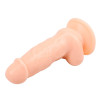 VIBRATORE REALISTICO CON VENTOSA JUMBO JACK CARNE - 15 CM
