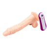 VIBRATORE REALISTICO  CON VENTOSA JAMES DEAN CARNE - 20 CM