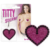 COPRICAPEZZOLI ADESIVI FORMA CUORE TITTY STICKER