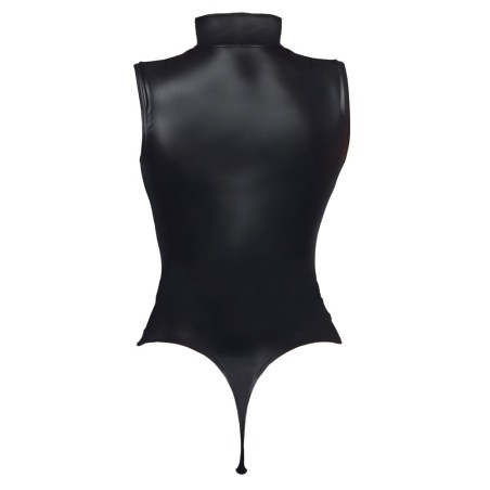 Cottelli Collection Party Sexy Body Elastico da Donna Nero Aperto Senza Maniche