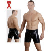 BERMUDA UOMO IN LATEX NERO