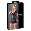 MINI ABITO SEXY PIZZO LATERALE - COLORE NERO - COTTELLI CURVES MINI ABITO SEXY PIZZO LATERALE - COLORE NERO - COTTELLI CURVES