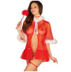 SPOLVERINO NATALIZIO OBSESSIVE SANTASIA DOWN ROSSO - TAGLIA UNICA SPOLVERINO NATALIZIO OBSESSIVE SANTASIA DOWN ROSSO - TAGLIA UNICA