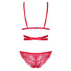 CHEMISE NATALIZIA OBSESSIVE LOVLEA SET ROSSO CHEMISE NATALIZIA OBSESSIVE LOVLEA SET ROSSO
