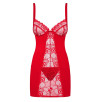 CHEMISE SUPER SEXY OBSESSIVE KLEID 2 COLORE - ROSSO CHEMISE SUPER SEXY OBSESSIVE KLEID 2 COLORE - ROSSO