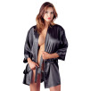 KIMONO CORTO IN RASO VELLUTATO E PIZZO FLOREALE COTTELLI LINGERIE KIMONO CORTO IN RASO VELLUTATO E PIZZO FLOREALE COTTELLI LINGERIE