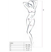 BODYSTOCKING PASSION WOMAN BS022 BIANCO - TAGLIA UNICA BODYSTOCKING PASSION WOMAN BS022 BIANCO - TAGLIA UNICA