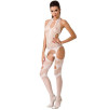 BODYSTOCKING PASSION WOMAN BS053 BIANCO - TAGLIA UNICA BODYSTOCKING PASSION WOMAN BS053 BIANCO - TAGLIA UNICA