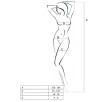 BODYSTOCKING PASSION WOMAN BS053 BIANCO - TAGLIA UNICA BODYSTOCKING PASSION WOMAN BS053 BIANCO - TAGLIA UNICA