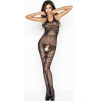 BODYSTOCKING PASSION WOMAN BS037 NERO - TAGLIA UNICA BODYSTOCKING PASSION WOMAN BS037 NERO - TAGLIA UNICA