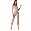 BODYSTOCKING PASSION WOMAN BS058 BIANCO - TAGLIA UNICA BODYSTOCKING PASSION WOMAN BS058 BIANCO - TAGLIA UNICA