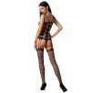 BODYSTOCKING PASSION WOMAN BS067 NERO - TAGLIA UNICA BODYSTOCKING PASSION WOMAN BS067 NERO - TAGLIA UNICA