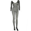 BODYSTOCKING LEG AVENUE FISHNET SLEEVED NERO - TAGLIA UNICA BODYSTOCKING LEG AVENUE FISHNET SLEEVED NERO - TAGLIA UNICA