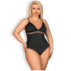 COMPLETO INTIMO OBSESSIVE 810 TED - NERO XXL COMPLETO INTIMO OBSESSIVE 810 TED - NERO XXL