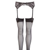 COLLANT SEXY CON REGGICALZE IN PIZZO COTTELLI LEGWEAR - COLORE NERO COLLANT SEXY CON REGGICALZE IN PIZZO COTTELLI LEGWEAR - COLORE NERO