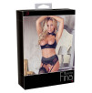 COMPLETO INTIMO ALBERTA FINA CON APERTURA COLORE NERO COMPLETO INTIMO ALBERTA FINA CON APERTURA COLORE NERO