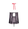BABYDOLL 2 PZ BARELY BARE OPEN FRONT - COLORE NERO - TAGLIA UNICA BABYDOLL 2 PZ BARELY BARE OPEN FRONT - COLORE NERO - TAGLIA UNICA