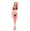 COMPLETO 2 PZ BARELY BARE X STRAP BRALETTE - COLORE NERO - TAGLIA UNICA COMPLETO 2 PZ BARELY BARE X STRAP BRALETTE - COLORE NERO - TAGLIA UNICA