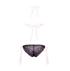 COMPLETO 2 PZ BARELY BARE RIBBON TIE BRALETTE - COLORE NERO - TAGLIA UNICA COMPLETO 2 PZ BARELY BARE RIBBON TIE BRALETTE - COLORE NERO - TAGLIA UNICA