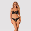 Reggiseno e perizoma con ferretto in un set SERENA LOVE OBSESSIVE Reggiseno e perizoma con ferretto in un set SERENA LOVE OBSESSIVE