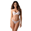 Set Alissium di Obsessive con reggiseno e perizoma morbidi Set Alissium di Obsessive con reggiseno e perizoma morbidi