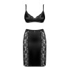 Set reggiseno e gonna nero Blanita di Obsessive Set reggiseno e gonna nero Blanita di Obsessive