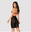 Set reggiseno e gonna nero Blanita di Obsessive Set reggiseno e gonna nero Blanita di Obsessive