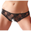 SLIP IN PIZZO CON APERTURA COTTELLI LINGERIE COLORE NERO SLIP IN PIZZO CON APERTURA COTTELLI LINGERIE COLORE NERO