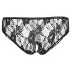 SLIP IN PIZZO CON APERTURA COTTELLI LINGERIE COLORE NERO SLIP IN PIZZO CON APERTURA COTTELLI LINGERIE COLORE NERO