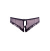 TANGA BARELY BARE DOUBLE WINDOW - COLORE NERO - TAGLIA UNICA TANGA BARELY BARE DOUBLE WINDOW - COLORE NERO - TAGLIA UNICA