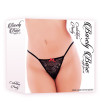 TANGA BARELY BARE CROTCHLESS - COLORE NERO - TAGLIA UNICA TANGA BARELY BARE CROTCHLESS - COLORE NERO - TAGLIA UNICA
