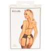 Morbido reggiseno reggicalze e perizoma di kissable Morbido reggiseno reggicalze e perizoma di kissable
