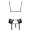 Morbido reggiseno reggicalze e perizoma di kissable Morbido reggiseno reggicalze e perizoma di kissable