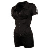 UNIFORME DA POLIZIOTTA CON SHORTS CAMICIA E CAPPELLO UNIFORME DA POLIZIOTTA CON SHORTS CAMICIA E CAPPELLO