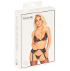 Morbido reggiseno reggicalze e perizoma di kissable Morbido reggiseno reggicalze e perizoma di kissable