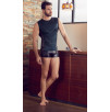T-SHIRT UOMO STRETCHY DESIGN NEK COLORE BLU T-SHIRT UOMO STRETCHY DESIGN NEK COLORE BLU