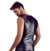 T-SHIRT UOMO STRETCHY DESIGN SLIM NEK COLORE NERO T-SHIRT UOMO STRETCHY DESIGN SLIM NEK COLORE NERO