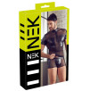 T-SHIRT UOMO STRETCHY DESIGN NET NEK COLORE NERO T-SHIRT UOMO STRETCHY DESIGN NET NEK COLORE NERO