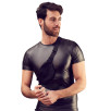 T-SHIRT UOMO STRETCHY CON MARSUPIO NEK COLORE NERO T-SHIRT UOMO STRETCHY CON MARSUPIO NEK COLORE NERO