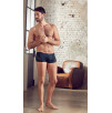 BOXER UOMO CON ALLACCIATURA DECORATIVE NEK COLORE BLU BOXER UOMO CON ALLACCIATURA DECORATIVE NEK COLORE BLU