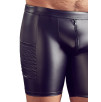 PANTALONCINI UOMO ELASTICIZZATI CON ZIP NEK COLORE NERO PANTALONCINI UOMO ELASTICIZZATI CON ZIP NEK COLORE NERO