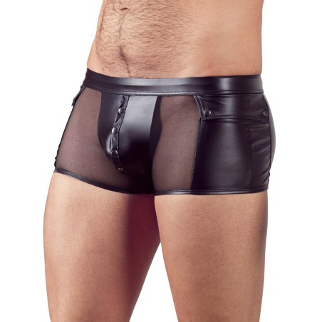 BOXER UOMO CON BOTTONI AUTOMATICI NEK COLORE NERO