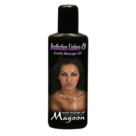 OLIO PER MASSAGGI EROTICI - INDIAN LOVE - "MAGOON" SOLUBILE IN ACQUA - 100 ml