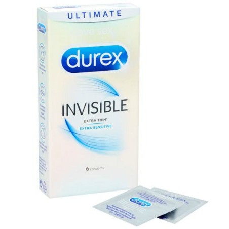 PROFILATTICI DUREX INVISIBLE EXTRA SOTTILI - 6 PEZZI