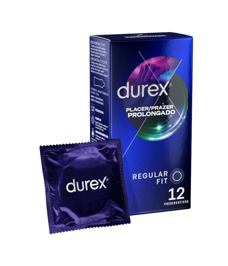 PROFILATTICI RITARDANTI DUREX PROLONGED DELAYED - 12 PEZZI