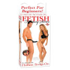 FALLO STRAP-ON FETISH FANTASY NERO - 15 CM