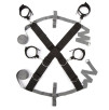 SET BDSM COSTRITTIVO 50 SFUMATURE DI GRIGIO TIENI DURO