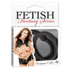 MANETTE IN METALLO FETISH FANTASY DESIGNER CUFFS NERO