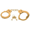 MANETTE IN METALLO DORATE FETISH FANTASY GOLD MANETTE IN METALLO DORATE FETISH FANTASY GOLD