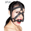 MASCHERA CON CINGHIE E BAVAGLIO BALL GAG ZADO